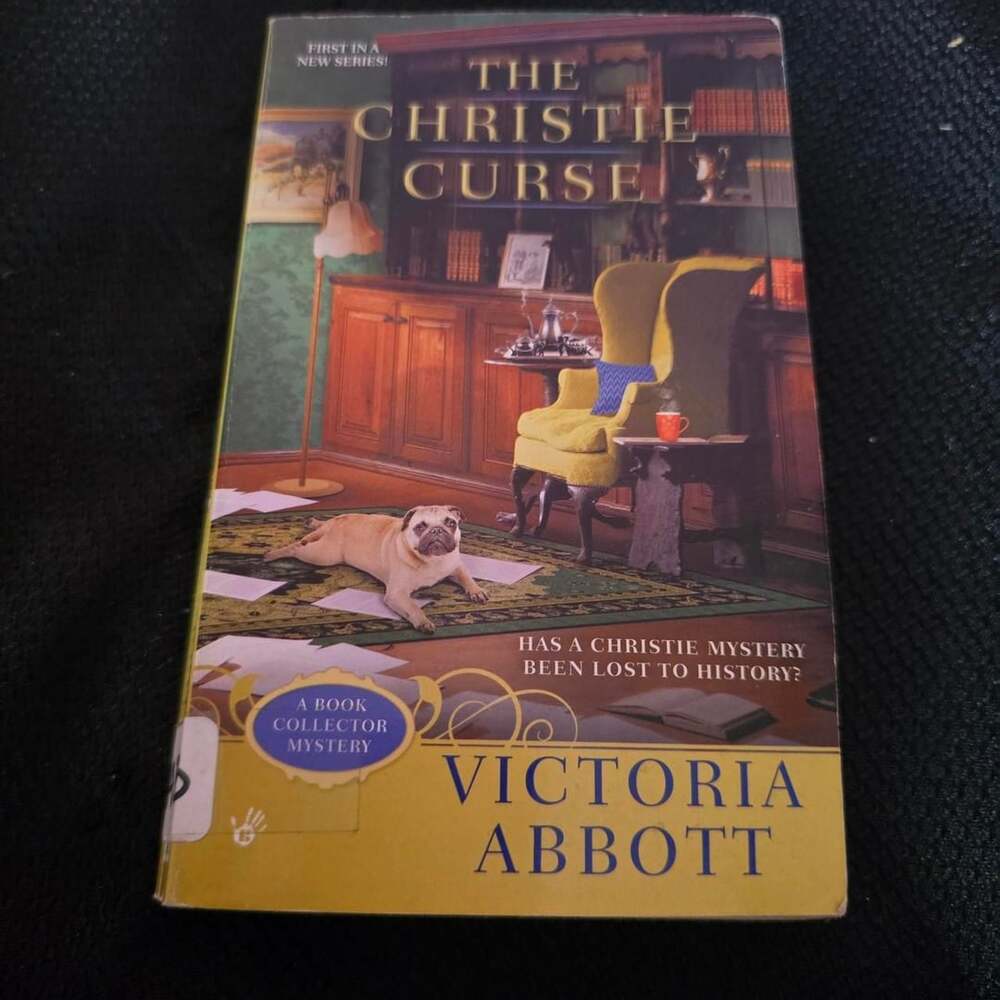 Berkley The Christie Curse Paperback Book by Victoria Abbott